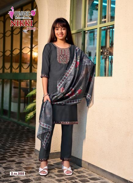 Mystic9 nikki (kids) vol 3 double layered kurti wholesale